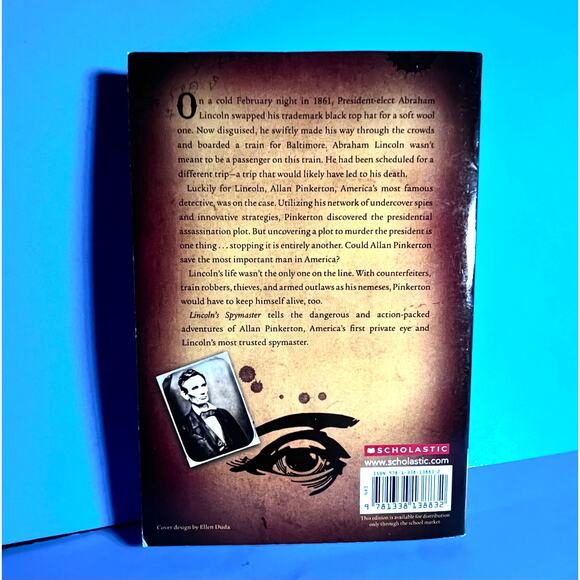 Lincoln’s Spymaster by Samantha Seiple Scholastic History Book Allan Pinkerton - Picture 2 of 7